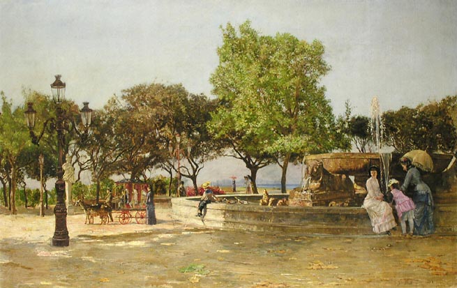 La Fontana delle Paperelle, Napoli,